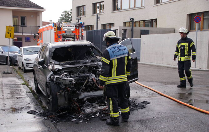 PKW in Brand geraten