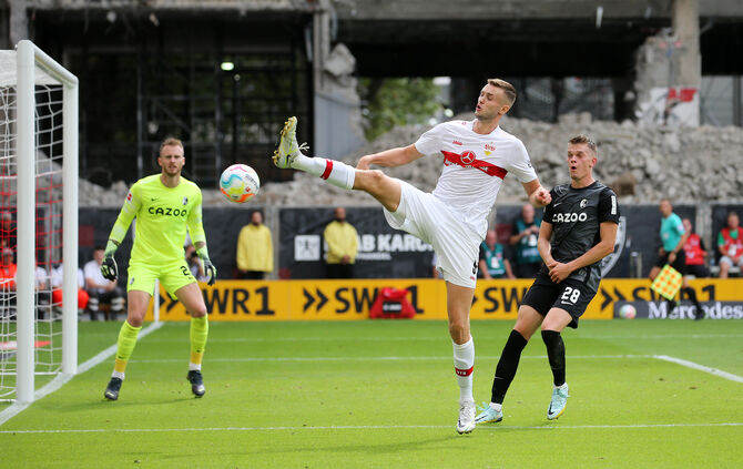 Fußball Bundesliga VfB Stuttgart vs. SC Freiburg