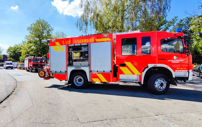 Toter bei Küchenbrand, Mennostr., Backnang-Sachsenweiler, 21.08.2022.