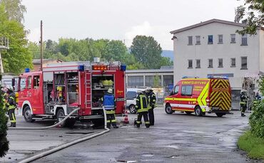 Ricker Fruchtsäfte Schorndorf Haubersbronn Brand Feuerwehr