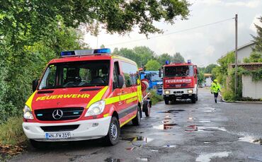 Ricker Fruchtsäfte Schorndorf Haubersbronn Brand Feuerwehr