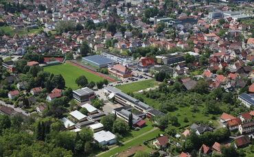 Luftbild Schulzentrum