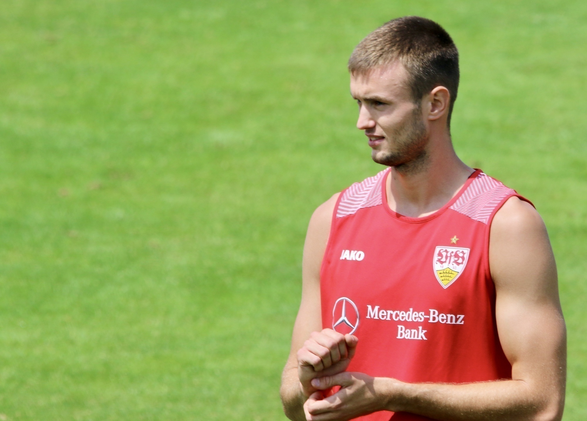 ExVfBProfi Sasa Kalajdzic verletzt sich im ersten Spiel für