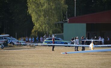 Oberstenfeld: Leichtflugzeug abgestuerzt