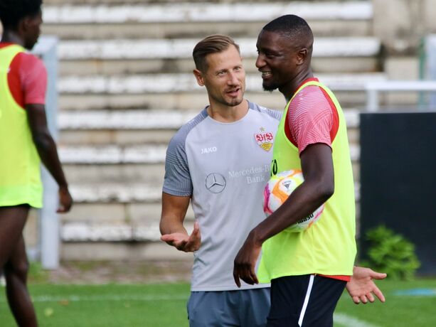 Michael Kammermeyer und Serhou Guirassy