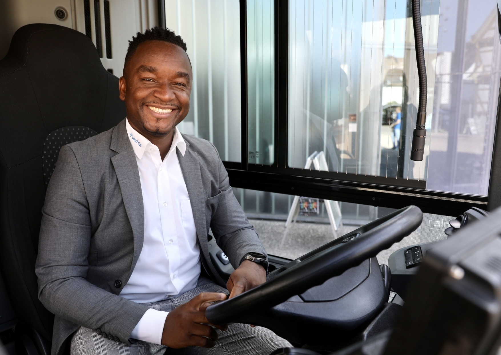 Busfahrer des Jahres im RemsMurrKreis Joseph Okalla mögen einfach