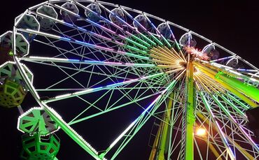 Riesenrad Symbol Symbolbild Symbolfoto Volksfest