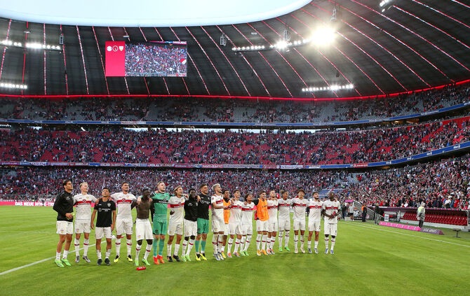 Fußball Bundesliga FC Bayern München vs. VfB Stuttgart