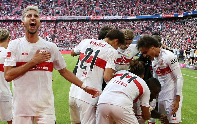 Fußball Bundesliga FC Bayern München vs. VfB Stuttgart