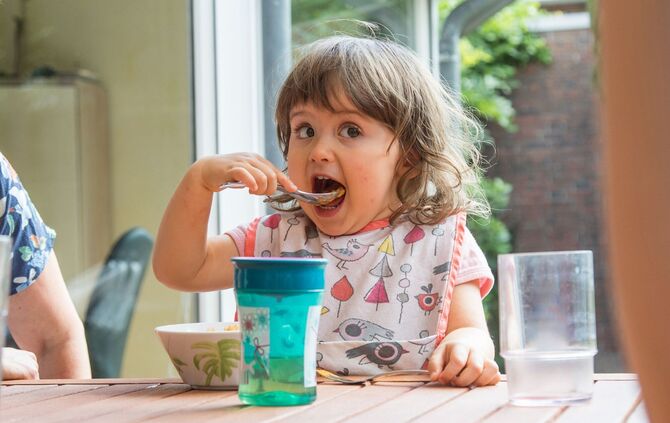 Kinder sollten sich gesund ernähren.