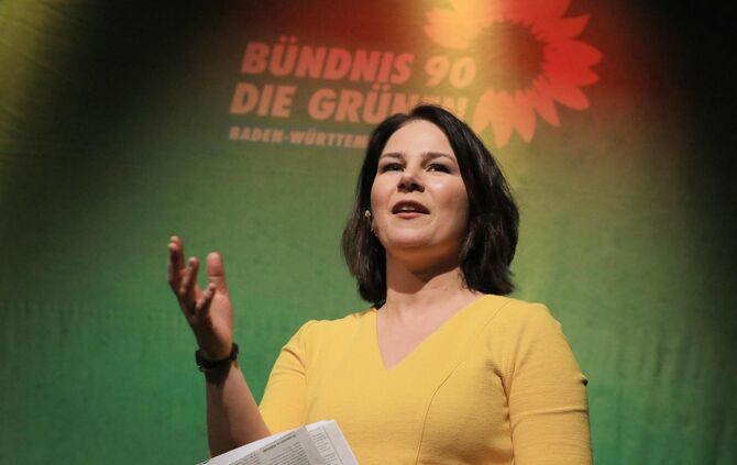 baerbock grüne annalena grünen außenministerin partei politik