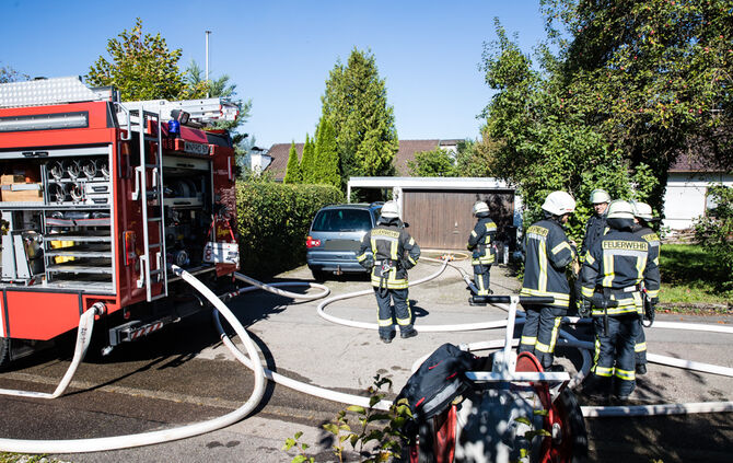 Kellerbrand, Hofackerweg, Rudersberg-Zumhof, 22.09.2022.