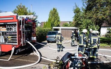 Kellerbrand, Hofackerweg, Rudersberg-Zumhof, 22.09.2022.