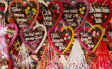 Lebkuchenherz Wasen Volksfest