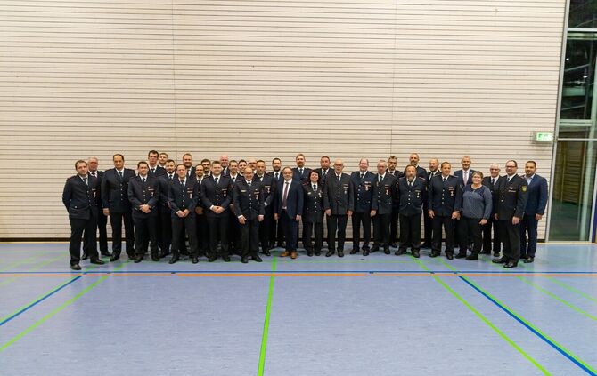 Feuerwehr Schorndor Ehrungen