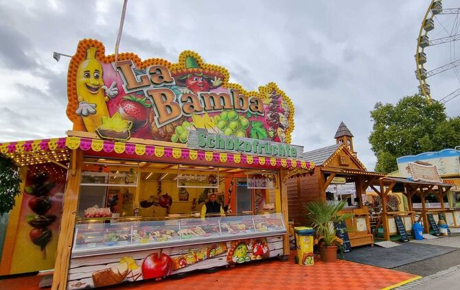 La Bamba Schokofrüchte Cannstatter Wasen Volksfest