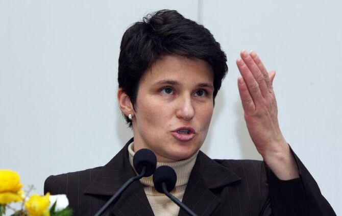 Umweltministerin Tanja Goenner bei Fa MICHEL in Schorndorf