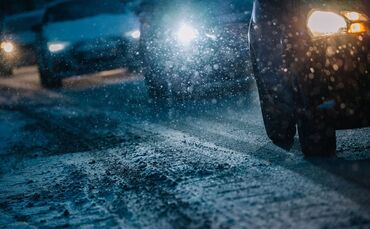 Im Winter sollte man vorsichtig fahren.