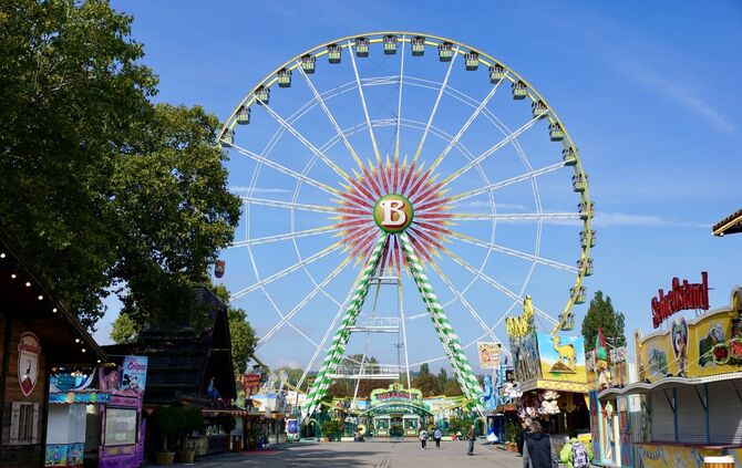 Wasen, Cannstatter Volksfest, Stuttgart, Volksfest, Bad Cannstatt, Riesenrad