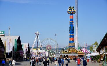 Wasen, Cannstatter Volksfest, Stuttgart, Volksfest, Bad Cannstatt, Fruchtsäule
