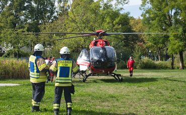 Hubschrauber im Einsatz