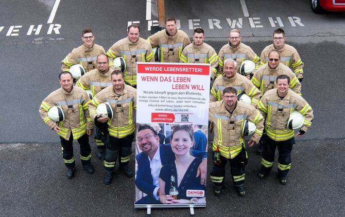 Feuerwehr Stammzellenaktion