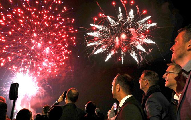 Feuerwekr 50 Jahre Alfdorf