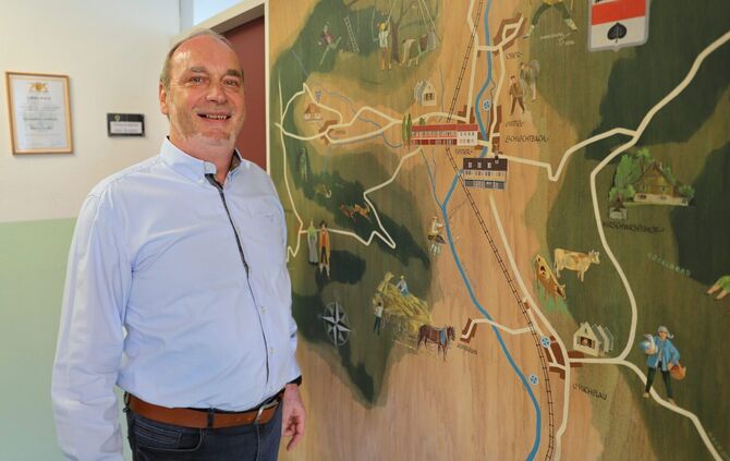 Ortsvorsteher Rudolf Scharer