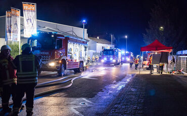 Brand, Oberer Wasen, Remshalden, 16.10.2022.