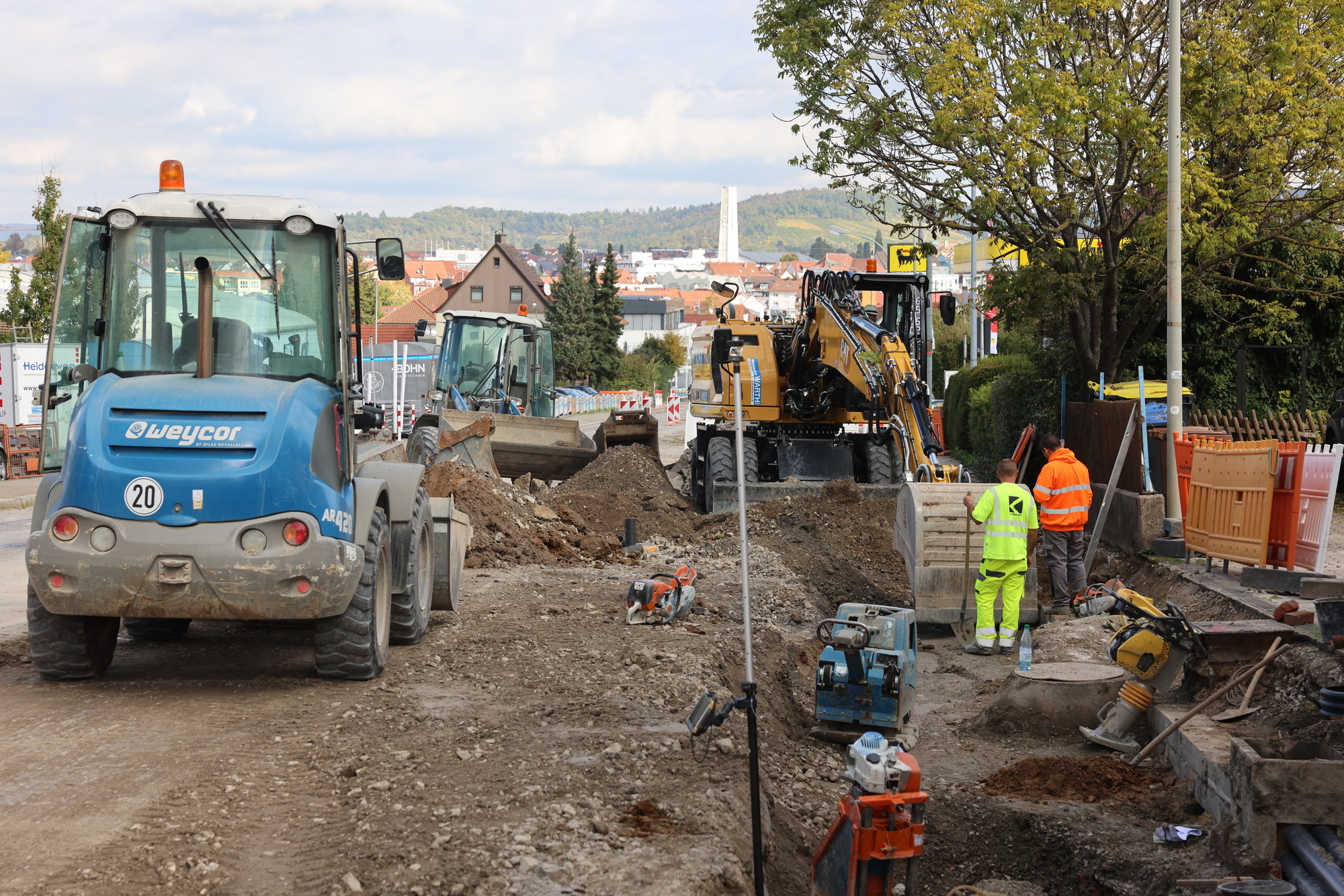 Großbaustelle in Winnenden Wie laufen die Arbeiten in der Waiblinger