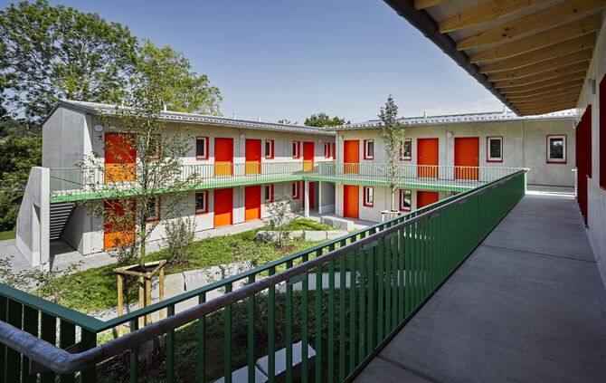 Modulbauten für Obdachlose