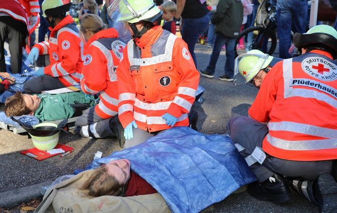 Hauptübung der Feuerwehr