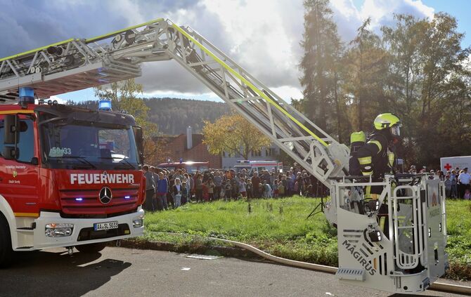 Hauptübung der Feuerwehr