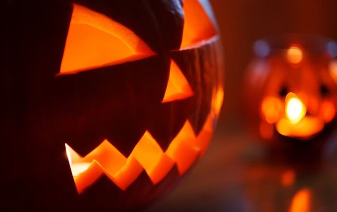 Halloween Kürbis Symbol Symbolfoto