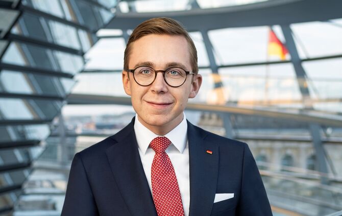 Philipp Amthor. Berlin, 19.04.21 Â© Jens Oellermann Fotografie
