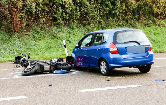 Tödlicher Unfall, Südumfahrung Winnenden, 10.11.2022.
