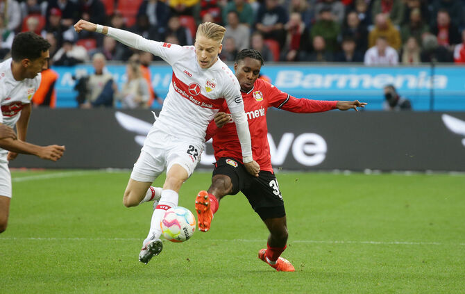 Fußball Bayer 04 Leverkusen vs. VfB Stuttgart