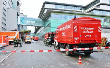 Radioaktives Wasser tritt im Klinikum Stuttgart aus  Großeinsatz im Katharinenhospital