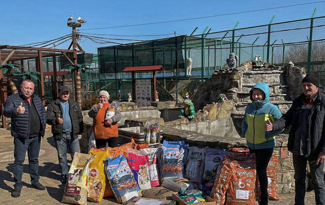 KW 46a Wilhelma unterstützt Zoos in Ukraine 17.11.2022 Bild 2