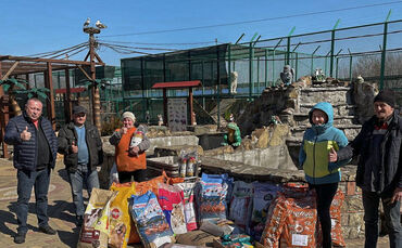 KW 46a Wilhelma unterstützt Zoos in Ukraine 17.11.2022 Bild 2