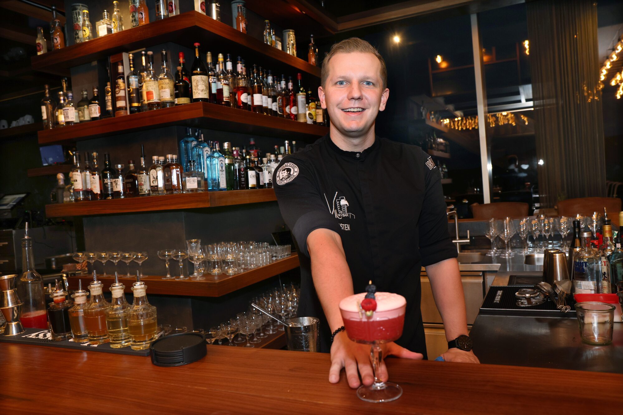 VIU Skybar Schorndorf: Der neue Bar-Chef Carsten Fuchs hat seinen ...