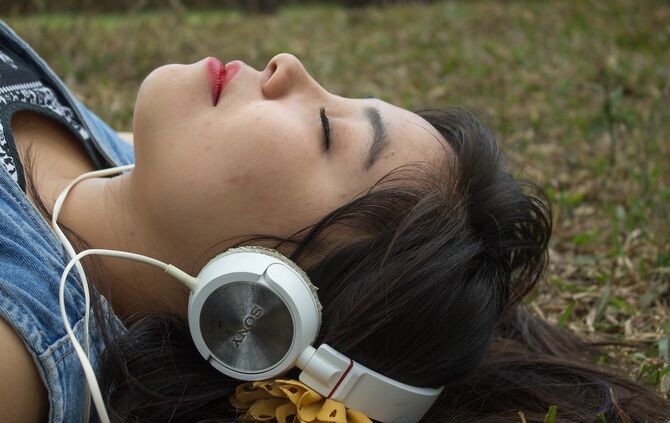 Kopfhörer Musik Podcasts Spotify