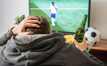 Fußball WM TV Symbolfoto