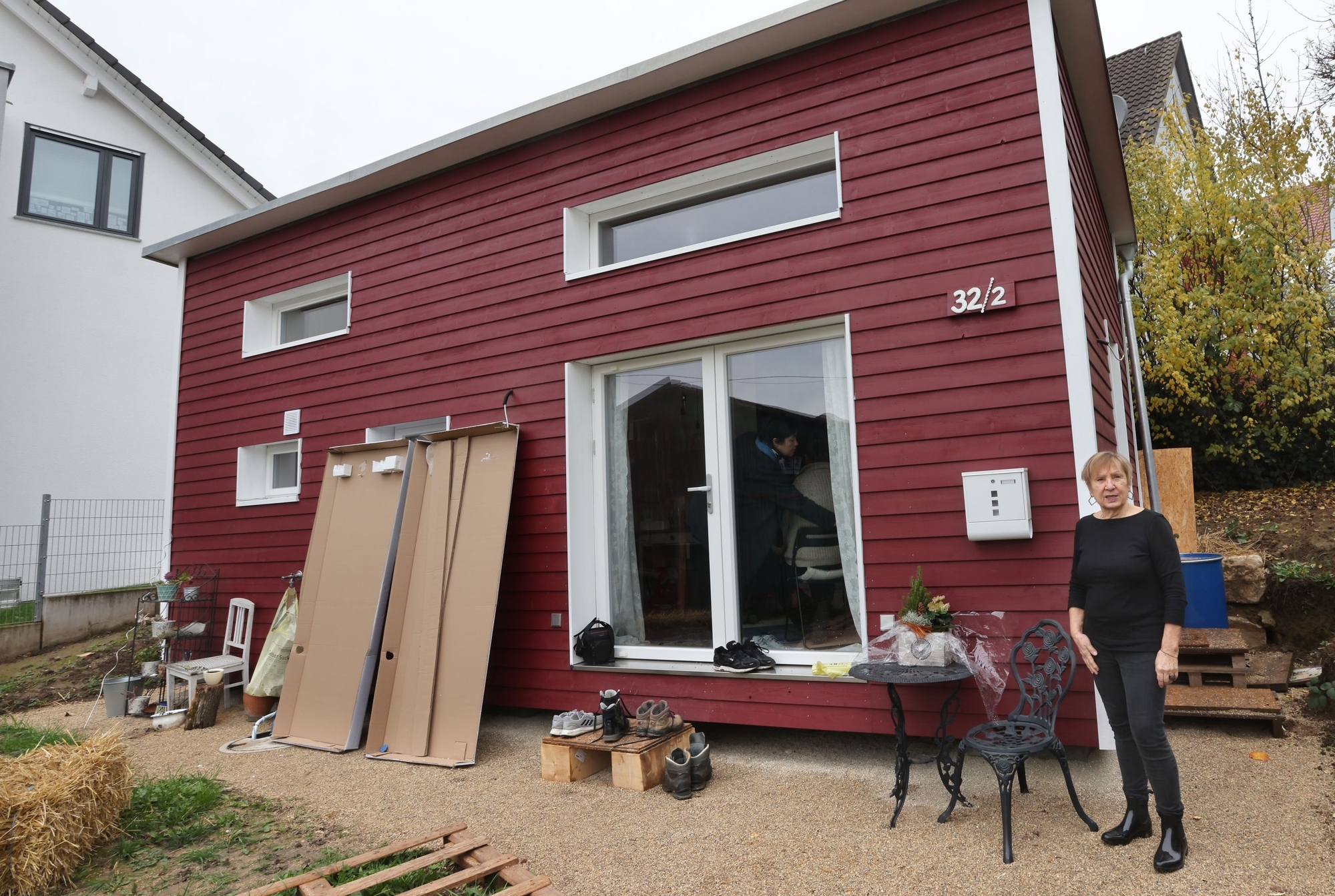 Weinstadt Pénélope Perivolaris mietet Grundstück für ihr eigenes Tiny