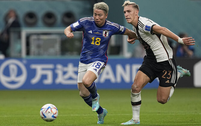 APTOPIX WCup Germany Japan Soccer