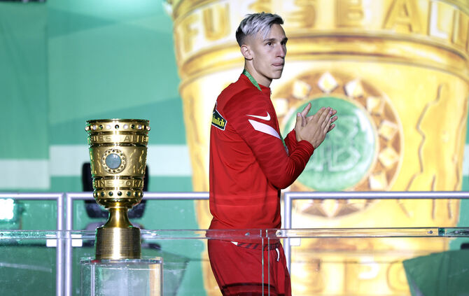 DFB Pokal Endspiel 2022 im Berliner Olympiastadion am 21.05.2022 in Berlin
