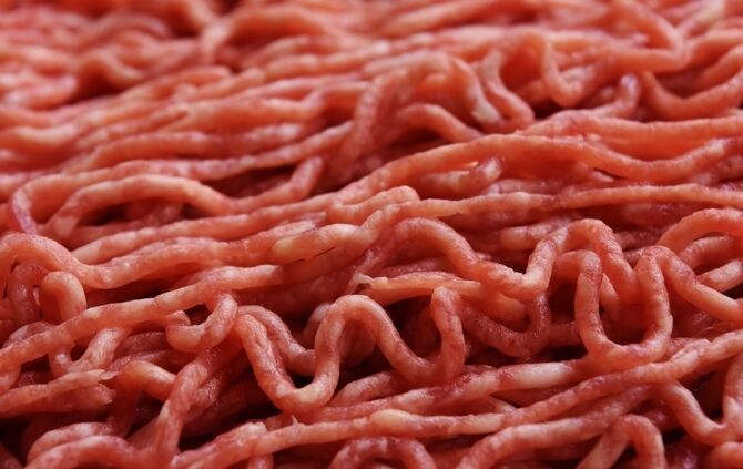 Fleisch Hackfleisch Symbolfoto