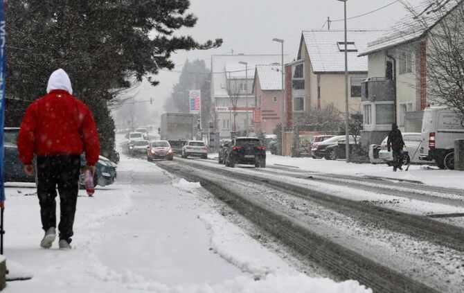 Schnee Eis schneien Schneefall Schneeflocken