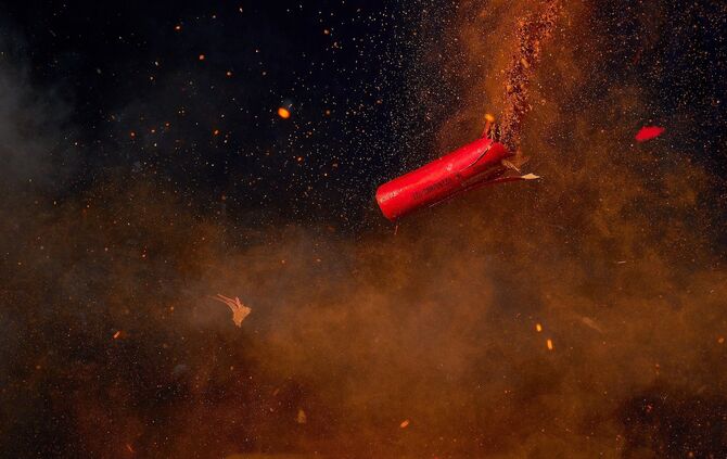 Böller Feuerwerk Silvester Symbol Symbolbild Symbolfoto