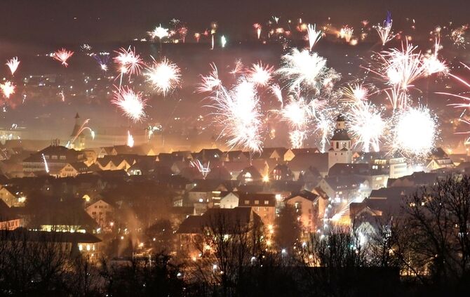 Neujahrsfeuerwerk